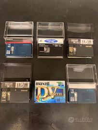 Cassette video Mini DV nuove e usate