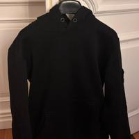 Felpa stone Island nera