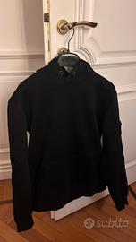 Felpa stone Island nera