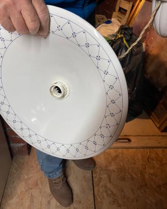 Lampadario a sospensione ceramica 