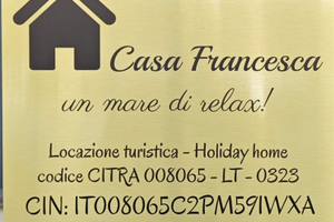 Casa Francesca. Un mare di relax