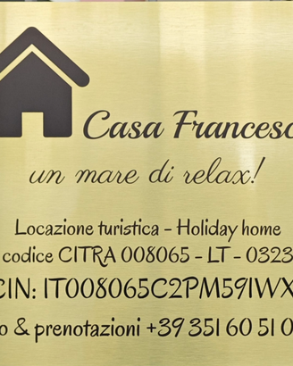 Casa Francesca. Un mare di relax