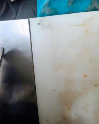 Taglieri da macelleria acciaio e polietilene 