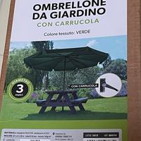 Ombrellone da giarino nuovo