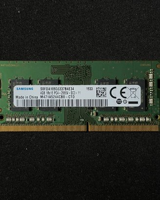 RAM Samsung 4GB DDR4 SO-DIMM
