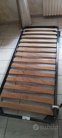 Doga in legno per letto singolo