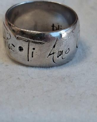 anello bliss con diamante 