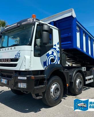 Iveco Trakker 450 Euro 5 4 assi mezzo d'opera riba