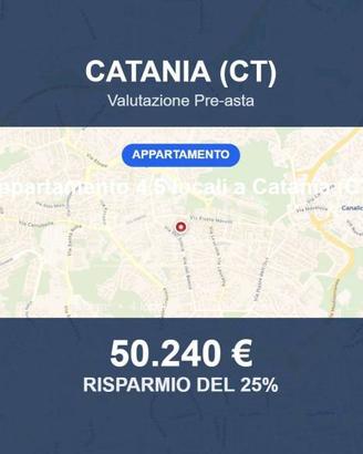 Immobile in asta di 109 m² a Catania