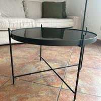 Tavolino da salotto nero Zuiver