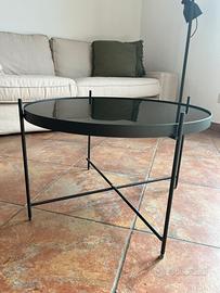 Tavolino da salotto nero Zuiver