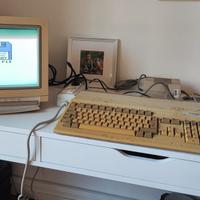 Amiga 500, monitor commodore  1084s d1  box floppy