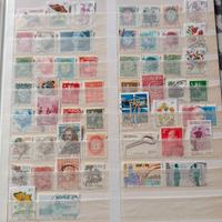 lotto n. 52 francobolli Norvegia 