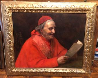 Dipinto olio su tela M.Becagli 1904.