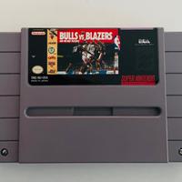 Bulls vs Blazer E The Nba SNES