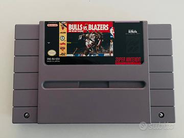 Bulls vs Blazer E The Nba SNES