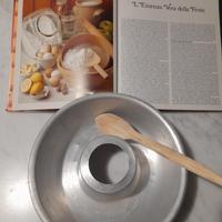 Stampo ciambellone da forno vintage '60 alluminio 