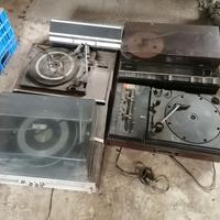 lotto giradischi da riparare / restaurare / rotti