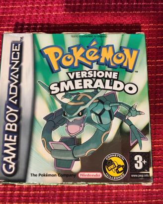Pokemon Smeraldo Nintendo gameboy advance gba