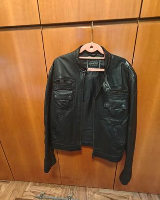 giacca in pelle st diego tg XL