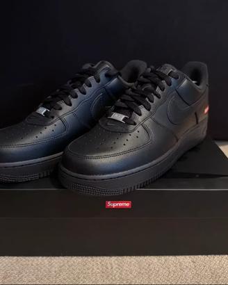Nike Air Force 1 Low Supreme Black(Donna)