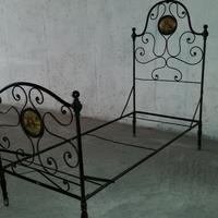 Letto in ferro battuto