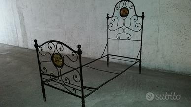 Letto in ferro battuto