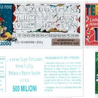 18 gratta e vinci usati da collezione