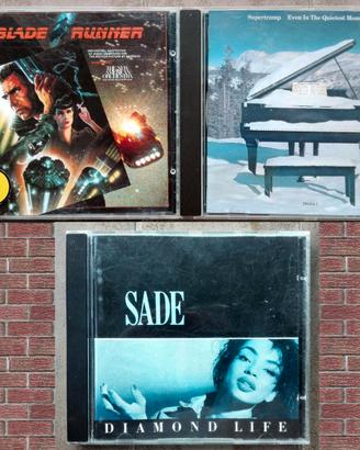 Stock/lotto Cd -Supertramp-Blade Runner-Sade