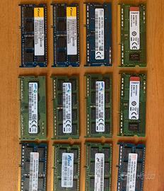 Ram 4gb ddr3 1x8/2x8 pc3/L 12800/10600