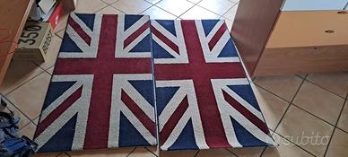 Coppia di Tappeti a trama inglese