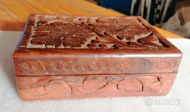 scatola in legno 