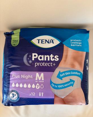 Mutandoni TENA Pants protect+ Plus Night M 12 pz