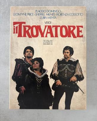 Il Trovatore 3 cassette Placido Domingo