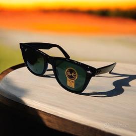 Occhiali da sole Rayban Wayfarer 50 22 Lenti verdi