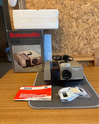 DIAPROIETTORE  ROTOMATIC DE LUXE 630 AUTOFOCUS