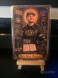 Santino artistico Max Pezzali 13.5 cm
