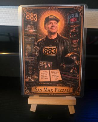 Santino artistico Max Pezzali 13.5 cm