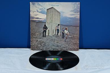 The Who WHO'S NEXT LP Vinile 1971 USA RaRo