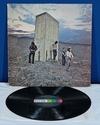 The Who WHO'S NEXT LP Vinile 1971 USA RaRo