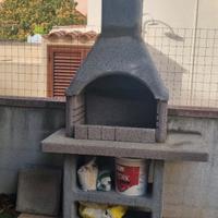 Barbecue in calcestruzzo