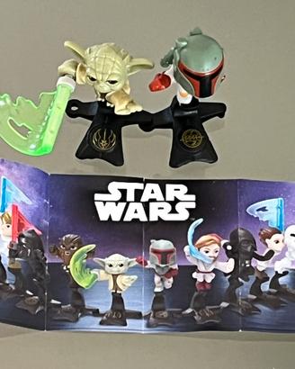 Star Wars sorpresa Kinder Ferrero gioco collezione