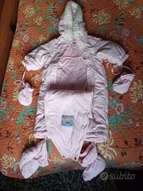 Tutone invernale rosa per passeggino