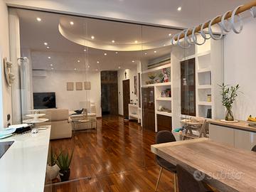 Vetrata con ante scorrevoli