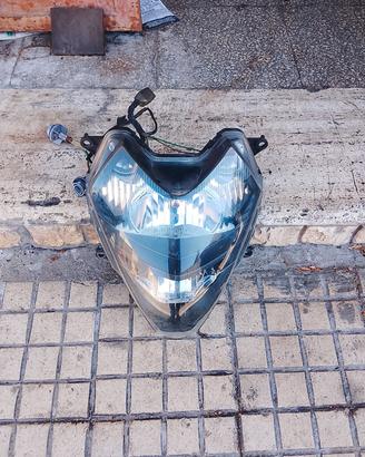 faro Honda silver Wind 600