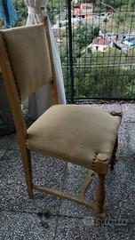 Sei sedie vintage