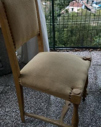 Sei sedie vintage