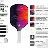 Pickleball - JOOLA Hyperion CAS13,5 + 2 Grip