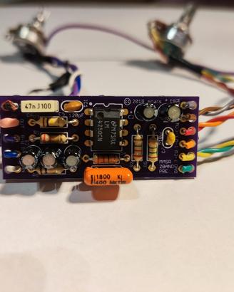 Stingray 2EQ Music Man preamp replica