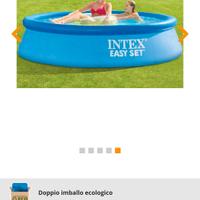 piscina autoportante nuova Intex 2.44x61